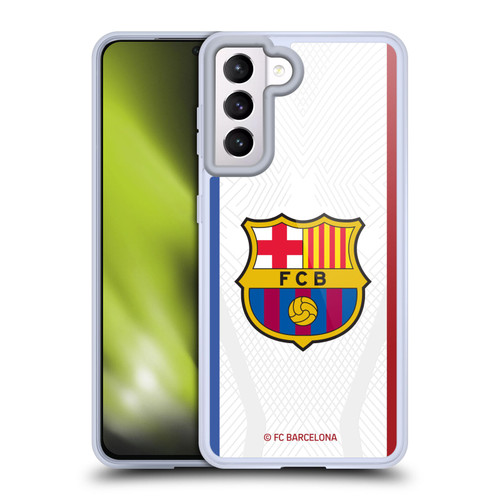 FC Barcelona 2023/24 Crest Kit Away Soft Gel Case for Samsung Galaxy S21 5G