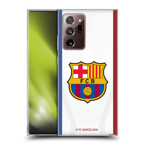 FC Barcelona 2023/24 Crest Kit Away Soft Gel Case for Samsung Galaxy Note20 Ultra / 5G