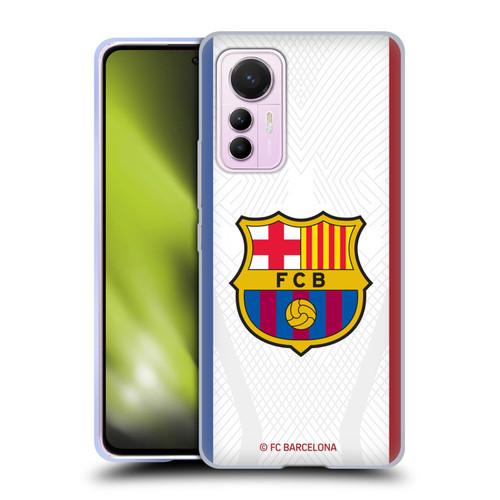 FC Barcelona 2023/24 Crest Kit Away Soft Gel Case for Xiaomi 12 Lite