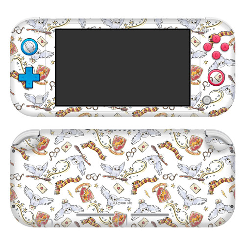 Harry Potter Graphics Hedwig Owl Pattern Vinyl Sticker Skin Decal Cover for Nintendo Switch Lite