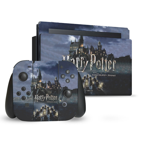 Harry Potter Graphics Castle Vinyl Sticker Skin Decal Cover for Nintendo Switch Bundle