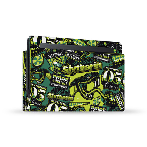 Harry Potter Graphics Slytherin Pattern Vinyl Sticker Skin Decal Cover for Nintendo Switch Console & Dock