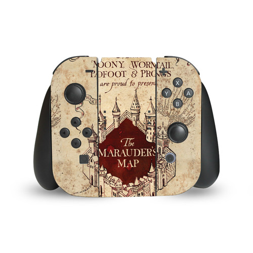 Harry Potter Graphics The Marauder's Map Vinyl Sticker Skin Decal Cover for Nintendo Switch Joy Controller