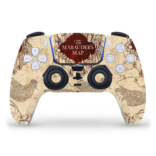 Harry Potter Graphics The Marauder's Map Vinyl Sticker Skin Decal Cover for Sony PS5 Sony DualSense Controller