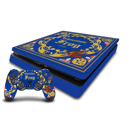 Harry Potter Graphics Chocolate Frog Vinyl Sticker Skin Decal Cover for Sony PS4 Slim Console & Controller