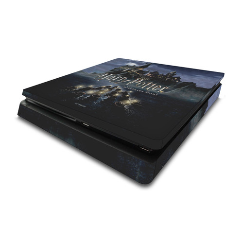 Harry Potter Graphics Castle Vinyl Sticker Skin Decal Cover for Sony PS4 Slim Console