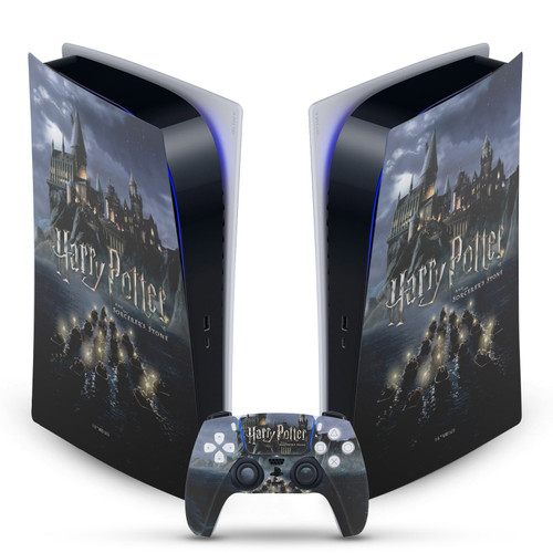 Harry Potter Graphics Castle Vinyl Sticker Skin Decal Cover for Sony PS5 Digital Edition Bundle