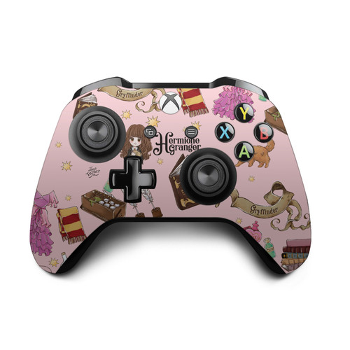 Harry Potter Graphics Hermione Pattern Vinyl Sticker Skin Decal Cover for Microsoft Xbox One S / X Controller