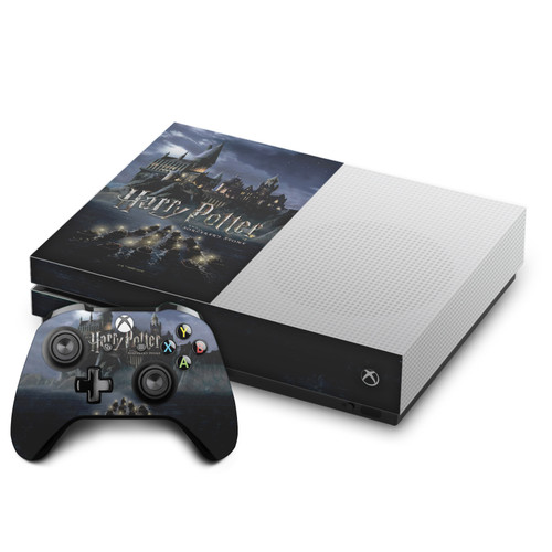 Harry Potter Graphics Castle Vinyl Sticker Skin Decal Cover for Microsoft One S Console & Controller