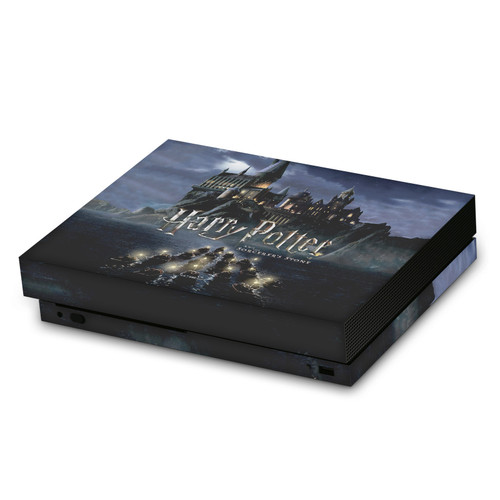 Harry Potter Graphics Castle Vinyl Sticker Skin Decal Cover for Microsoft Xbox One X Console