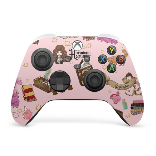 Harry Potter Graphics Hermione Pattern Vinyl Sticker Skin Decal Cover for Microsoft Xbox Series X / Series S Controller