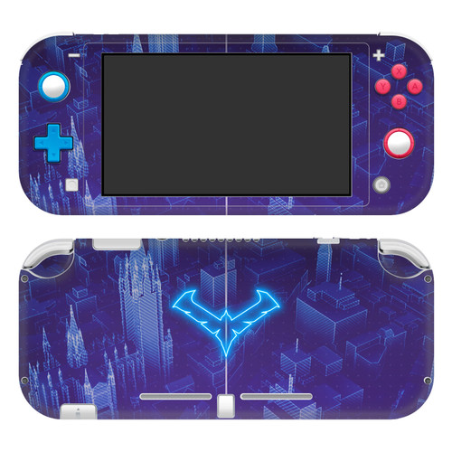 Gotham Knights Character Art Nightwing Vinyl Sticker Skin Decal Cover for Nintendo Switch Lite