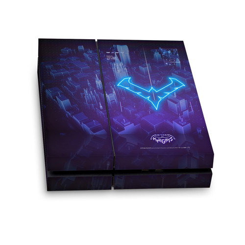 Gotham Knights Character Art Nightwing Vinyl Sticker Skin Decal Cover for Sony PS4 Console