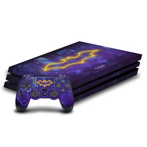 Gotham Knights Character Art Batgirl Vinyl Sticker Skin Decal Cover for Sony PS4 Pro Bundle