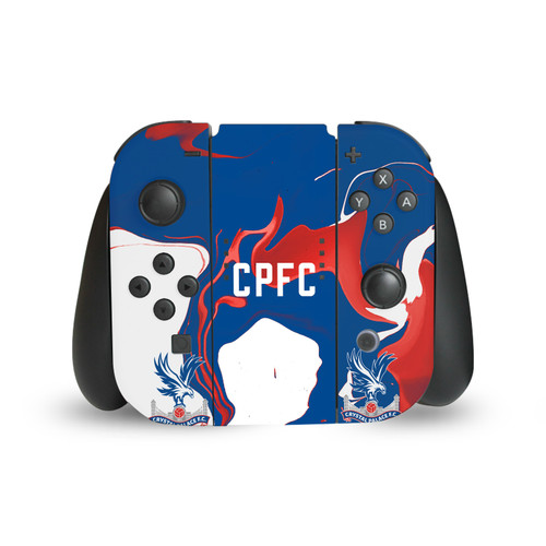 Crystal Palace FC Logo Art Marble Vinyl Sticker Skin Decal Cover for Nintendo Switch Joy Controller