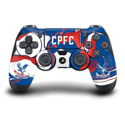 Crystal Palace FC Logo Art Marble Vinyl Sticker Skin Decal Cover for Sony DualShock 4 Controller