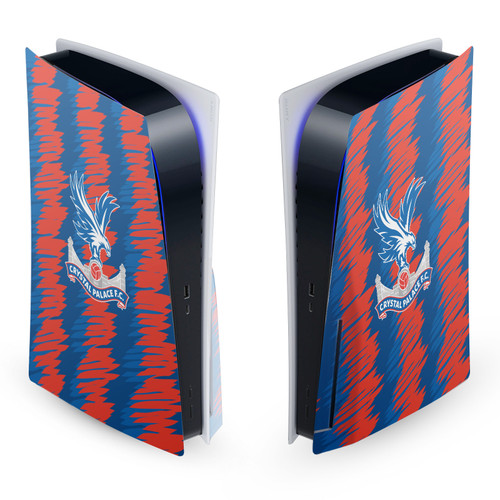 Crystal Palace FC Logo Art Home Kit Vinyl Sticker Skin Decal Cover for Sony PS5 Disc Edition Console