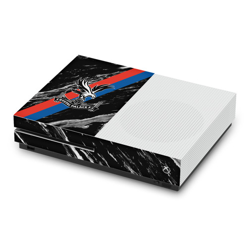 Crystal Palace FC Logo Art Black Marble Vinyl Sticker Skin Decal Cover for Microsoft Xbox One S Console