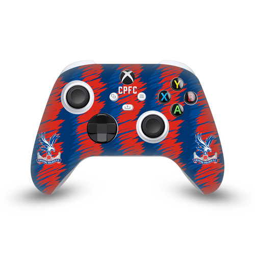 Crystal Palace FC Logo Art Home Kit Vinyl Sticker Skin Decal Cover for Microsoft Xbox Series X / Series S Controller