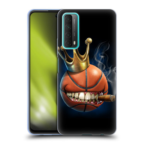 Tom Wood Monsters King Of Basketball Soft Gel Case for Huawei P Smart (2021)