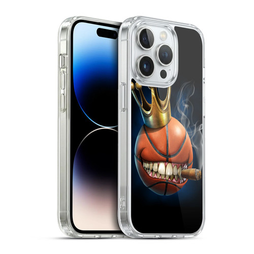 Tom Wood Monsters King Of Basketball Soft Gel Case for Apple iPhone 13 Pro & MagSafe