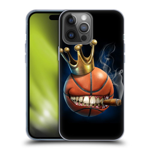 Tom Wood Monsters King Of Basketball Soft Gel Case for Apple iPhone 14 Pro Max