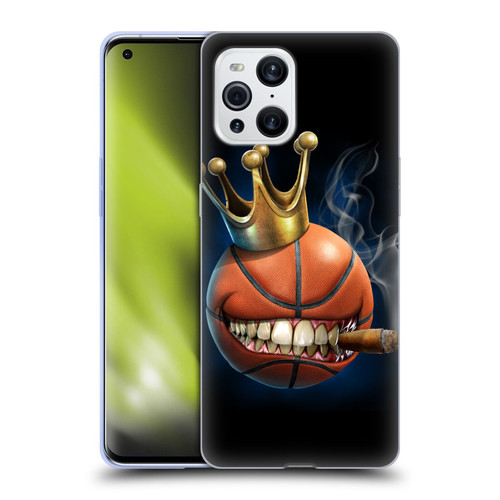Tom Wood Monsters King Of Basketball Soft Gel Case for OPPO Find X3 / Pro
