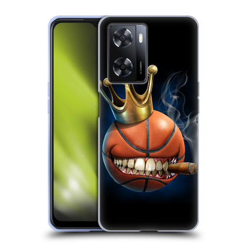 Tom Wood Monsters King Of Basketball Soft Gel Case for OPPO A57s