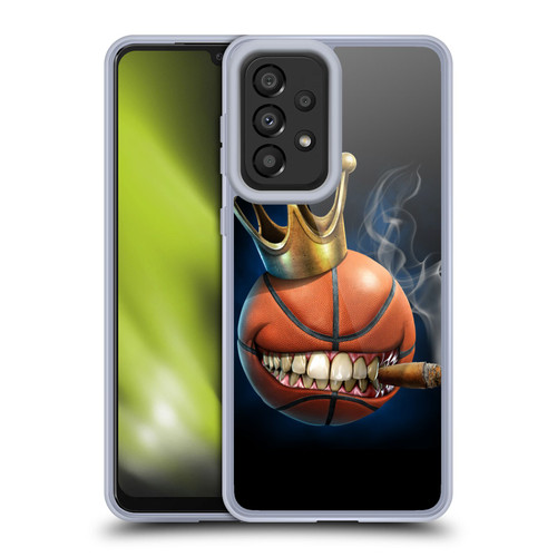 Tom Wood Monsters King Of Basketball Soft Gel Case for Samsung Galaxy A33 5G (2022)