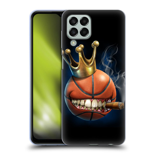 Tom Wood Monsters King Of Basketball Soft Gel Case for Samsung Galaxy M33 (2022)