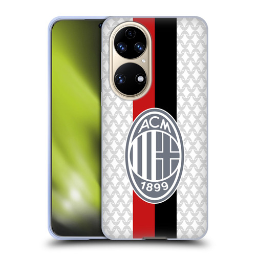 AC Milan 2023/24 Crest Kit Away Soft Gel Case for Huawei P50