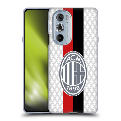 AC Milan 2023/24 Crest Kit Away Soft Gel Case for Motorola Edge X30