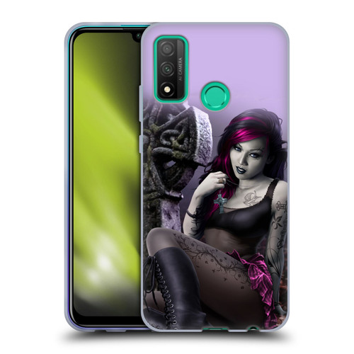 Tom Wood Fantasy Goth Girl Vampire Soft Gel Case for Huawei P Smart (2020)
