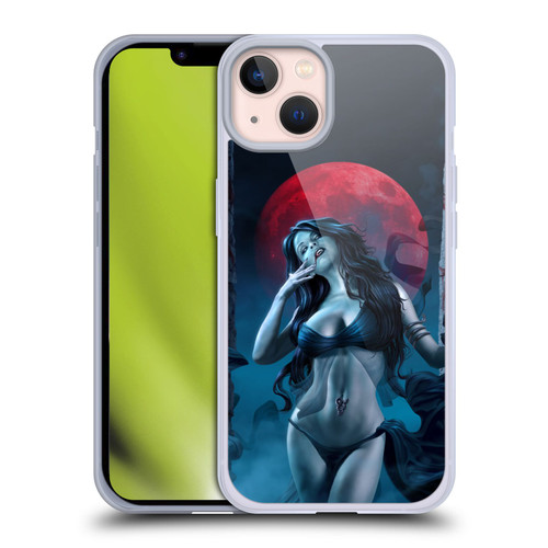 Tom Wood Fantasy Blood Lust Vampire Soft Gel Case for Apple iPhone 13