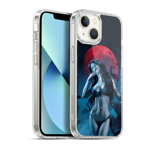 Tom Wood Fantasy Blood Lust Vampire Soft Gel Case for Apple iPhone 13
