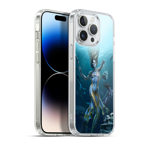 Tom Wood Fantasy Mermaid Hunt Soft Gel Case for Apple iPhone 13 Pro Max & MagSafe