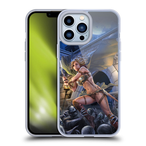 Tom Wood Fantasy Zombie Soft Gel Case for Apple iPhone 13 Pro Max