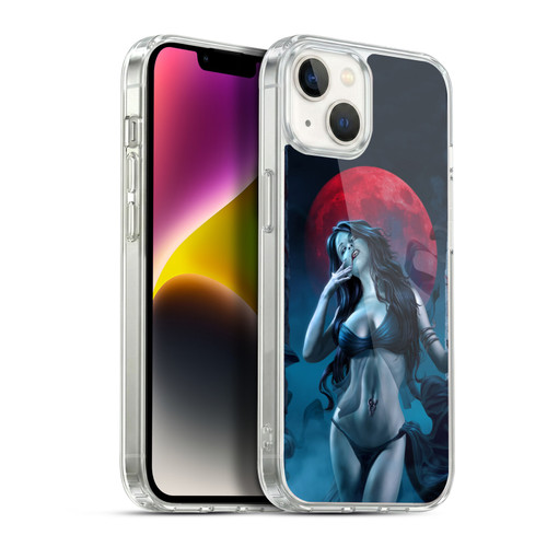 Tom Wood Fantasy Blood Lust Vampire Soft Gel Case for Apple iPhone 14 Plus & MagSafe