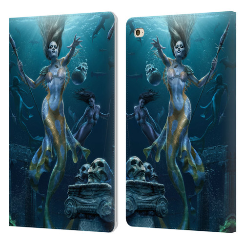 Tom Wood Fantasy Mermaid Hunt Leather Book Wallet Case Cover For Apple iPad mini 4