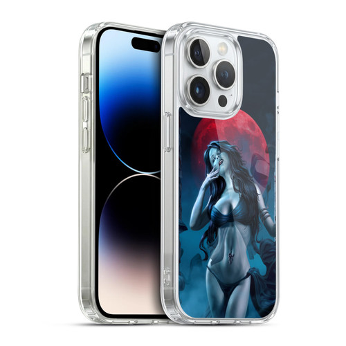 Tom Wood Fantasy Blood Lust Vampire Soft Gel Case for Apple iPhone 14 Pro & MagSafe