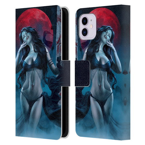 Tom Wood Fantasy Blood Lust Vampire Leather Book Wallet Case Cover For Apple iPhone 11