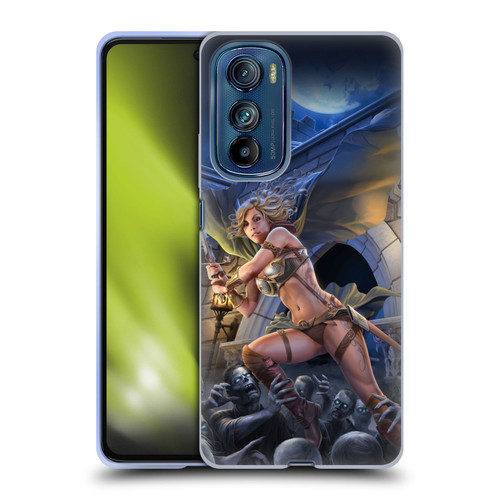 Tom Wood Fantasy Zombie Soft Gel Case for Motorola Edge 30