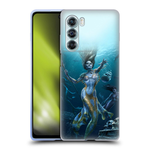 Tom Wood Fantasy Mermaid Hunt Soft Gel Case for Motorola Edge S30 / Moto G200 5G