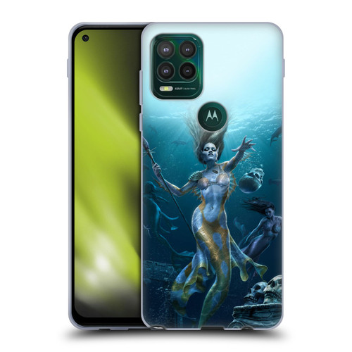 Tom Wood Fantasy Mermaid Hunt Soft Gel Case for Motorola Moto G Stylus 5G 2021