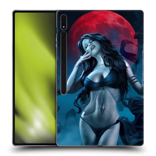 Tom Wood Fantasy Blood Lust Vampire Soft Gel Case for Samsung Galaxy Tab S8 Ultra