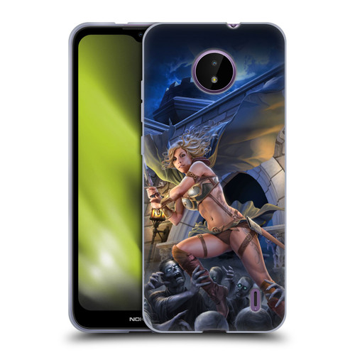 Tom Wood Fantasy Zombie Soft Gel Case for Nokia C10 / C20