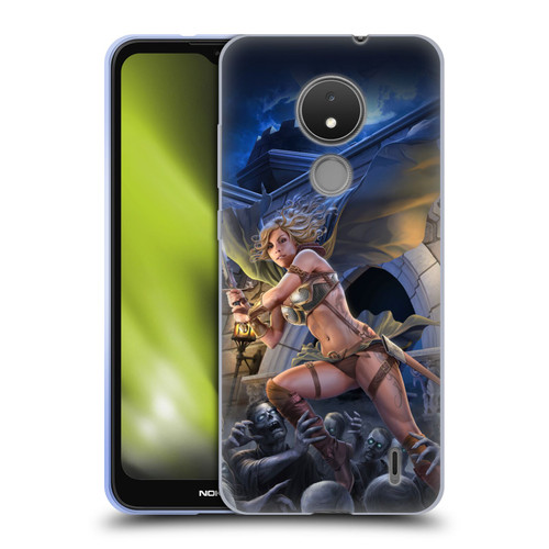 Tom Wood Fantasy Zombie Soft Gel Case for Nokia C21