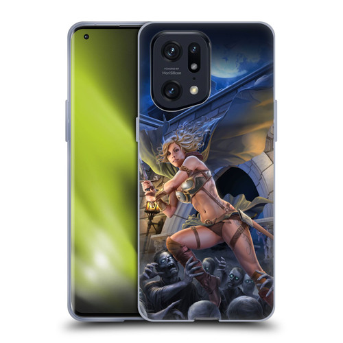 Tom Wood Fantasy Zombie Soft Gel Case for OPPO Find X5 Pro