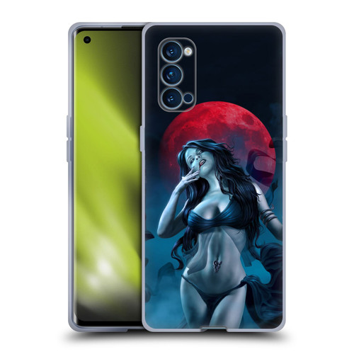 Tom Wood Fantasy Blood Lust Vampire Soft Gel Case for OPPO Reno 4 Pro 5G