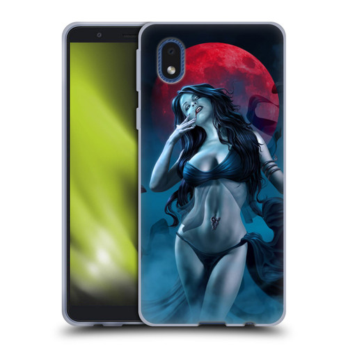 Tom Wood Fantasy Blood Lust Vampire Soft Gel Case for Samsung Galaxy A01 Core (2020)
